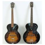 Two Harmony Monterey Guitars 1950