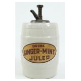 Ginger Mint Julep Soda Fountain Syrup Dispenser
