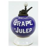 Drink Grape Julep Porcelain Syrup Dispenser