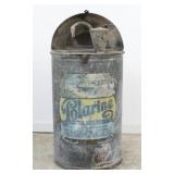 Polarine Bulk Oil Tank, Circa 1913