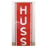 Huss Oil Porcelain Neon Skin Sign