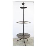Cast Iron Buggy Whip Display Stand