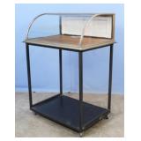 Curved Glass Store Display Case Circa 1890