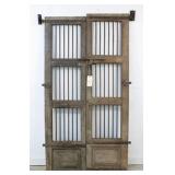 19th Century Texas Jailhouse Doors