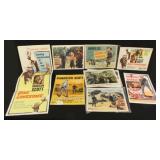 Group of Randolph Scott Lobby Cards, Poster, Etc.