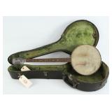 1901 Orpheum Leader Banjo w/ Banjo Case