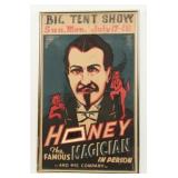 "Honey" The Magician Framed Poster