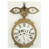 Jeweler & Optician Trade Sign, 19th C
