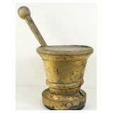 Apothecary Mortar & Pestle Form Trade Sign, 19th C
