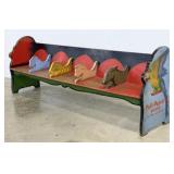 Poll-Parrot Shoes Store Animal Bench, C. 1930