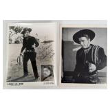 Autographed Lash La Rue 8" X 10" Photograph