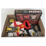 Group w/ Measuring Tapes, Stud Finders, Etc.
