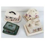 (3) Franz Anton Mehlem Royal Bonn Cheese Dishes