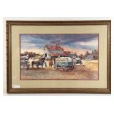 Limited Edition Signed Cotton Gin Print 470/1250