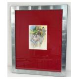 Itzchak Tarkay (1935-2012) "Lunch Break" Print