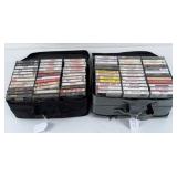 (2) BMI Cassette Carrying Cases w/ Cassettes