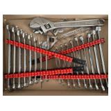 Group of Craftsman Wrenches, Metric/Standard