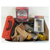 Assorted Tools, Drill Bits, Snap Ring Pliers, Etc.