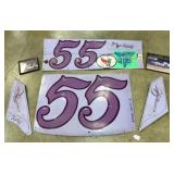 (4) Race Car Parts, Metal & Fiberglass
