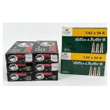 (154) Rounds of 7.62x54R, Sellier & Bellot, Wolf