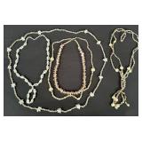 (5) Natural Shell Necklaces
