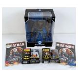 (3) DC MAN-BAT Figures & Batman Comic Books