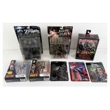 Group of Rock/Metal Icon Toys, KISS, Rob Zombie