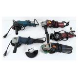 Group of Corded Grinders & Cutoff Tool