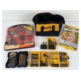 Group of Bit Sets & Craftsman Tap & Die Set