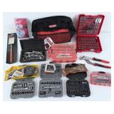 Miscellaneous Craftsman Tools w/ 13" Tool Bag