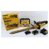 Dewalt 20V Cordless Trimmer, Light, & Charger