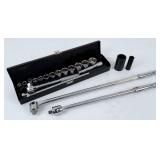 Group of 1/2" Drive Tools, Breaker Bars, Etc.