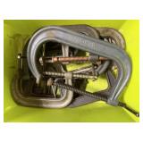 Group of Large C-Clamps
