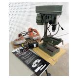 Drill Press, Bandsaw, and Close Quarter Drill