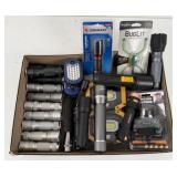Group of Assorted Flashlights