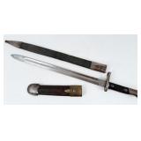 1913 Spanish Bayonet & Unknown Knife Scabbard