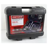 (220) Craftsman Mechanics Tool Set, Inch/Metric