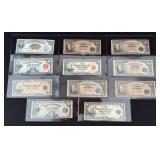 (11) Philippines Paper Currency Notes
