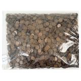 (5,000) Unsearched Lincoln Wheat Pennies