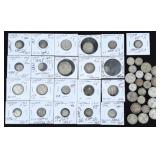 (42) Canada Silver Coins, .925 & .800