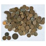(240) Lincoln Wheat, Indian, & Cornet Cents