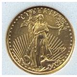 1999 Gold Eagle $5 Coin