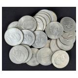 (24) Eisenhower Dollars, 1971-1976