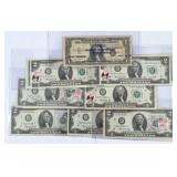 (13) $2 Notes Pinson & Jackson, TN Cancellations