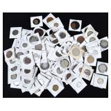 (100) Mixed World Coins, 1869-2002