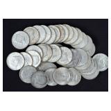 (40) 1964 Kennedy 90% Silver Half Dollars