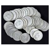 (40) 1964 Kennedy 90% Silver Half Dollars