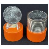 (20) American Eagle 1 Oz. .999 Silver Dollar Coins