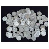 (105) Washington Silver Quarters