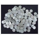 (168) Mercury Silver Dimes